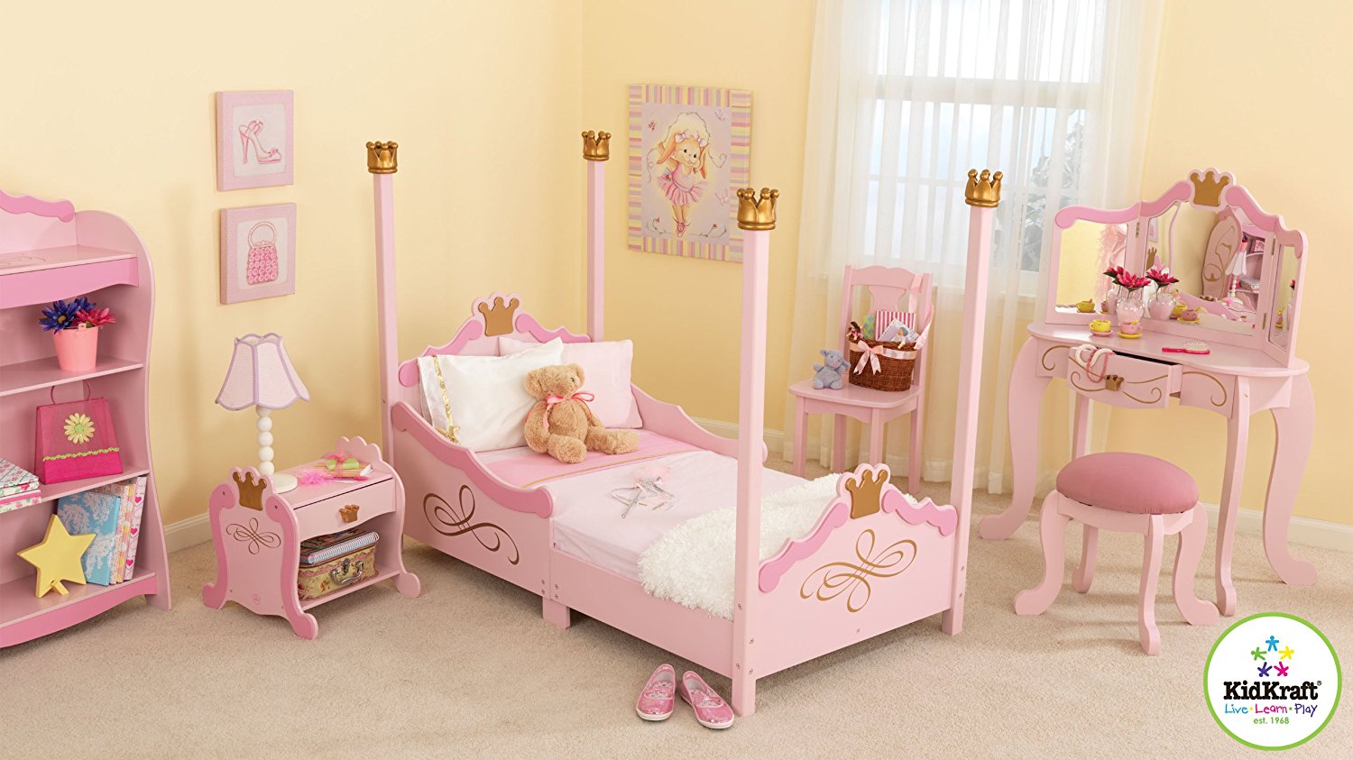 Прикроватный столик – Принцесса Princess Toddler Table  